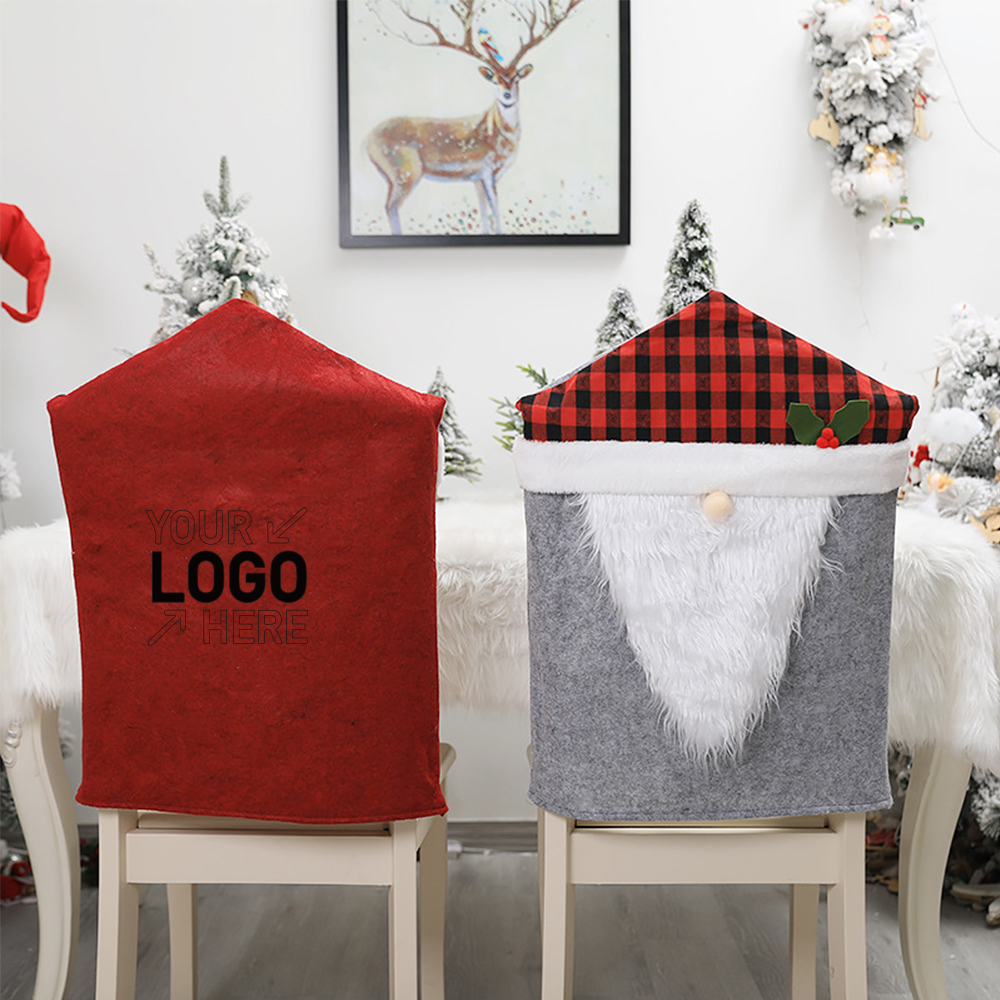 Christmas Plaid Chair Cover 6