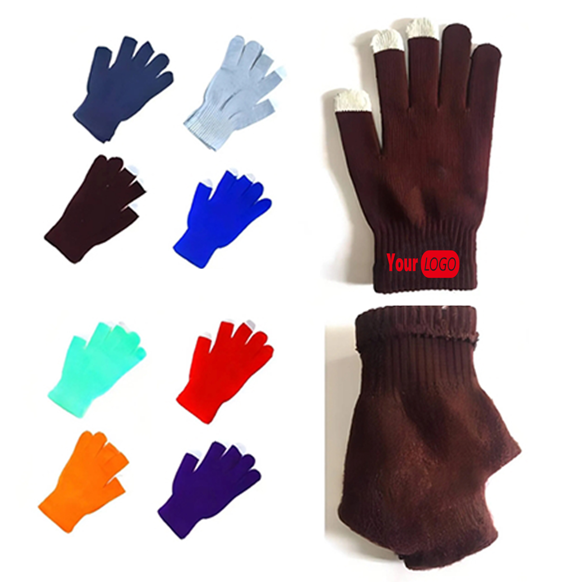 Comfortable Full Color Touchscreen Gloves 5