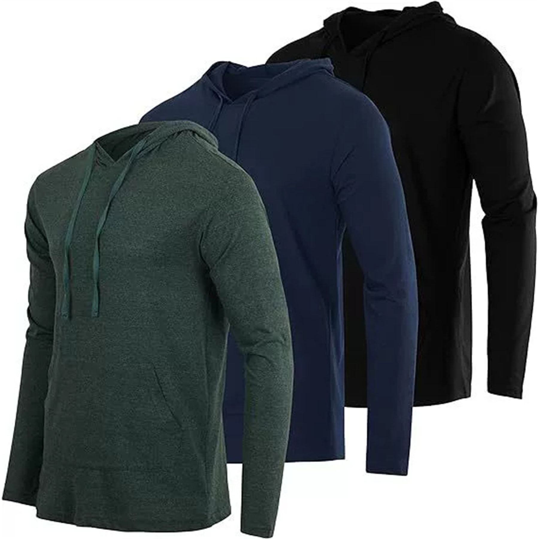 Men's Cotton Drawstring Hoodie, custom hoodie or sweatshirt with logo imprint 2