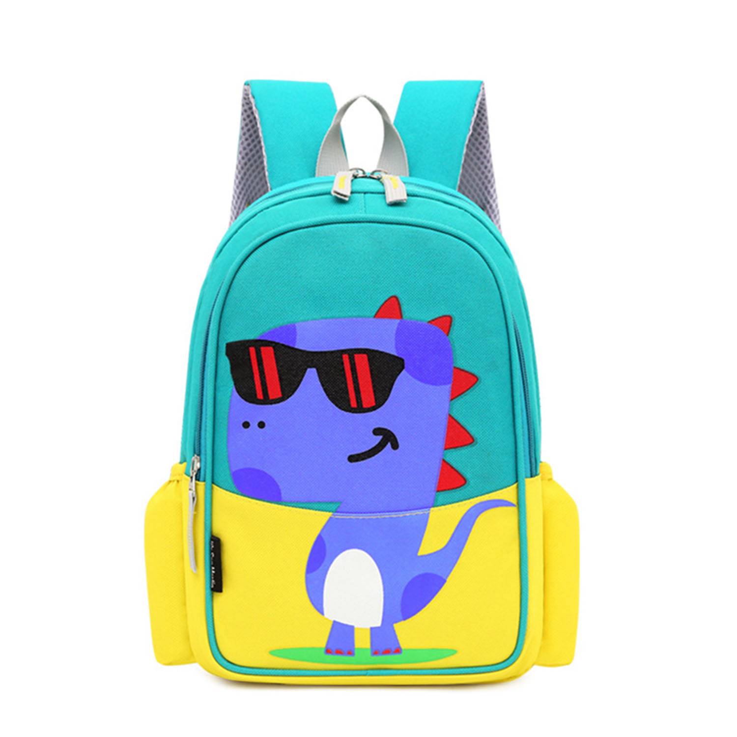 Nylon cool cartoon dinosaur kid's backpack 4