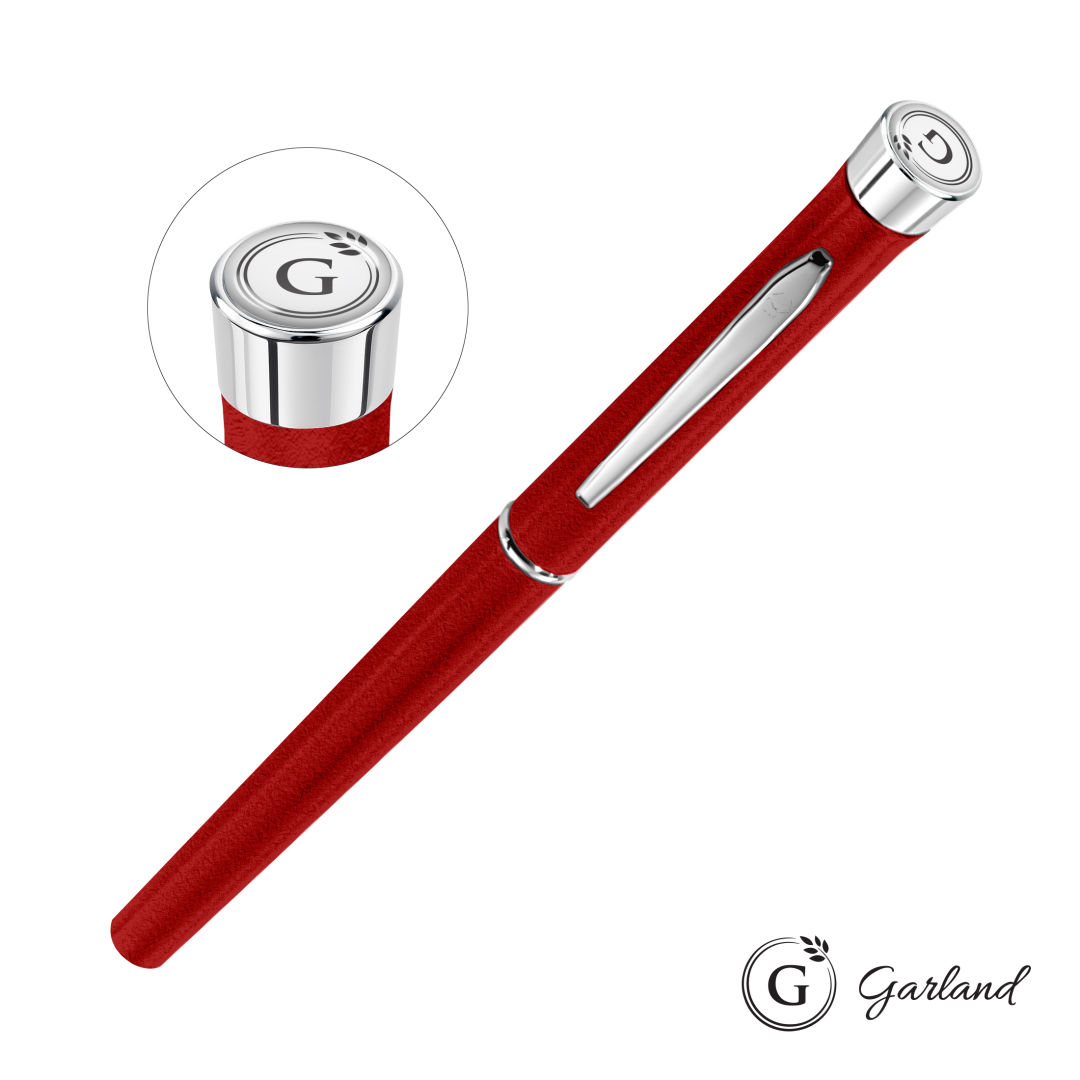 Garland® Tactical Textured Rollerball Pen - Chrome 5