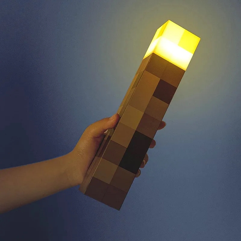 Minecraft Brownstone Torch Lamp 4