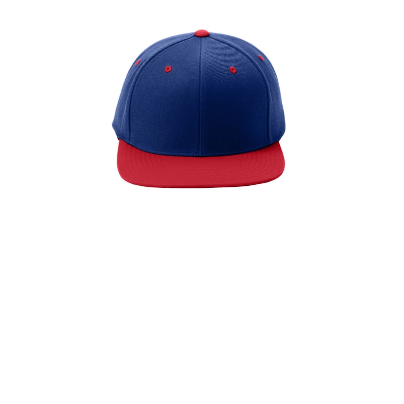 Sport-Tek YP Classics Flat Bill Snapback Cap. 12