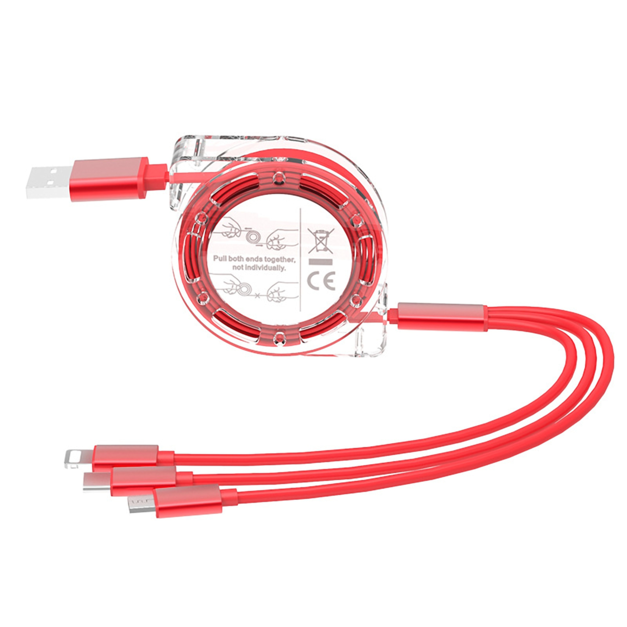 Universal 3-in-1 USB Charging Cable 3