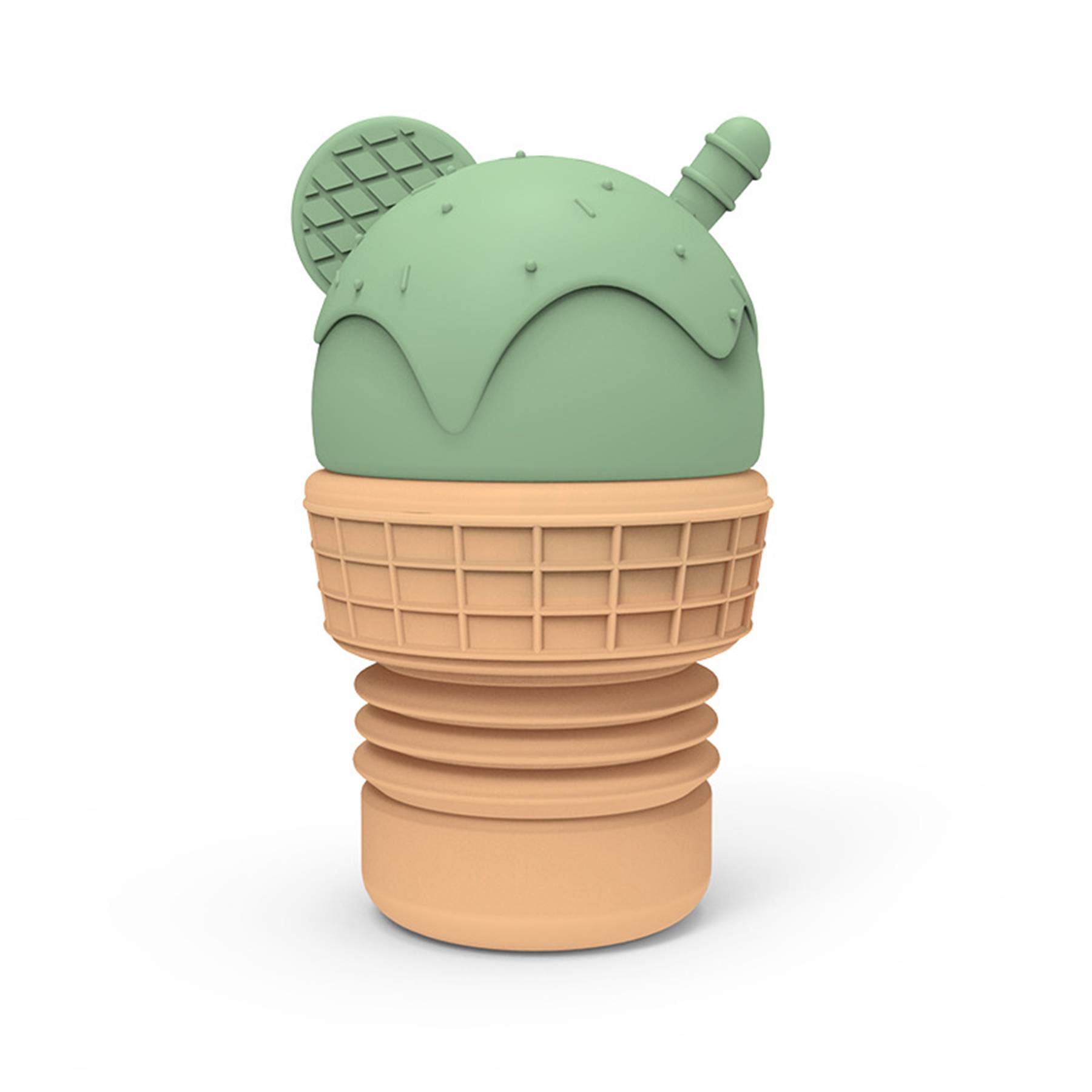 Silicone Ice Cream Bathroom Toys for Kids 2