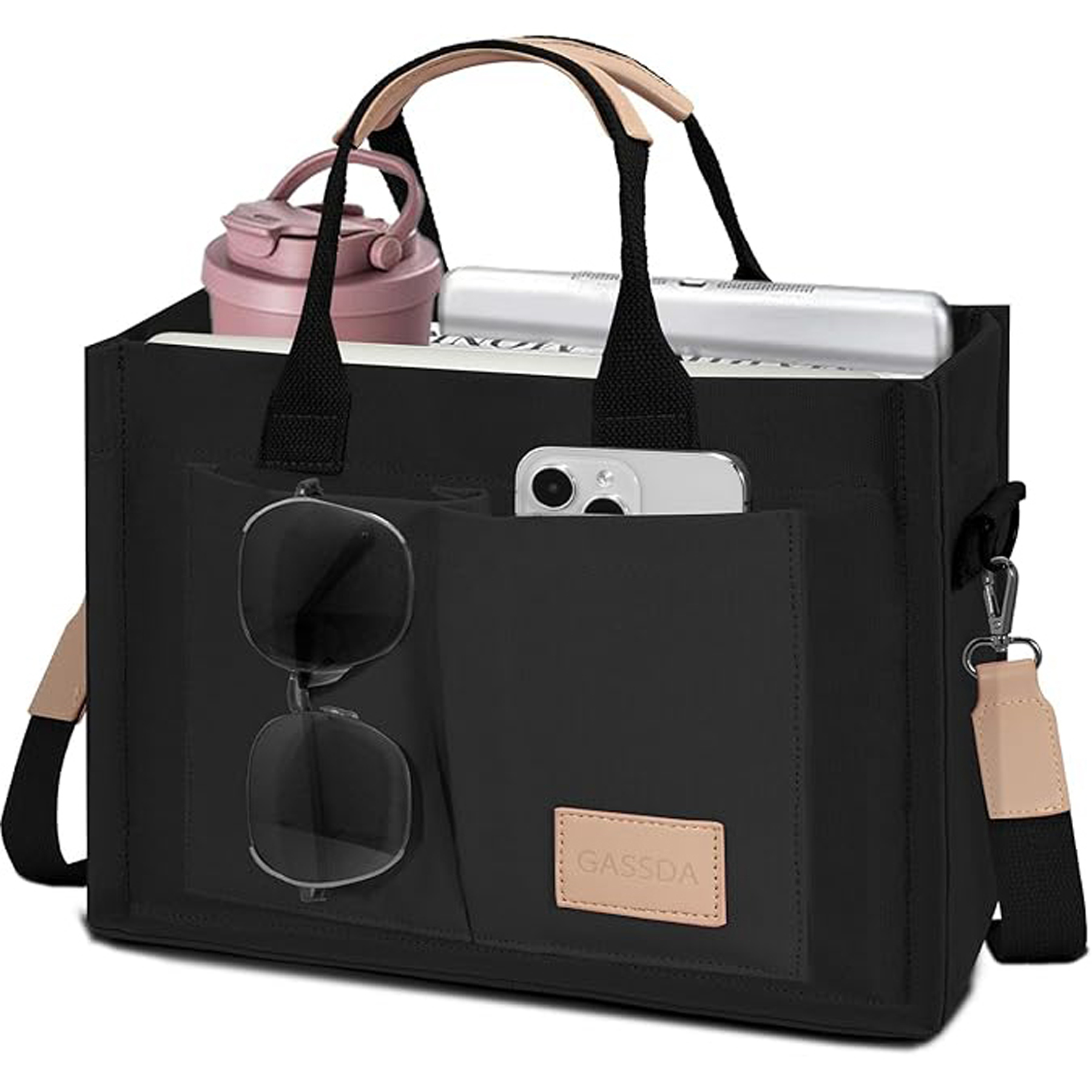 Canvas Single Shoulder Handbag, custom tote bag with logo imprint 11