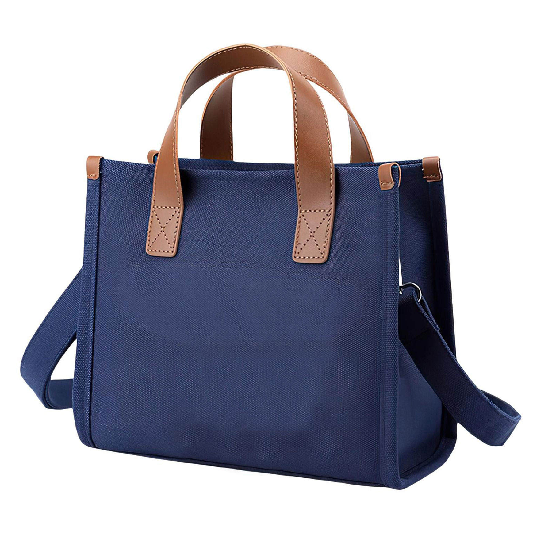 12OZ Magnetic Buckle Crossbody Canvas Bag (13.4'' x 11.4'' x 4.6'') 3