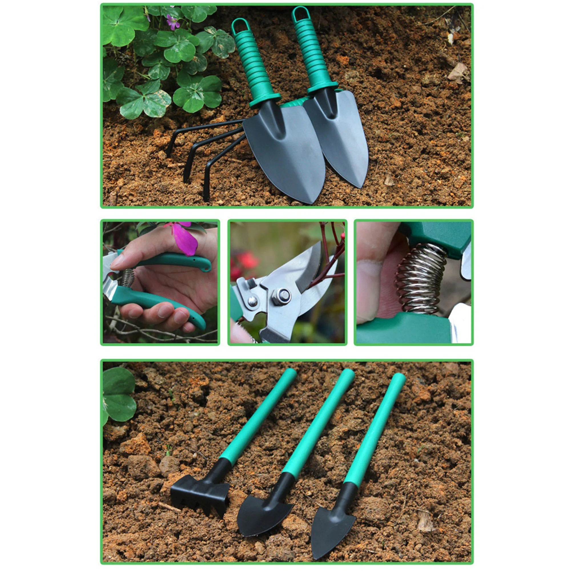 Premium 10-Piece Gardening Tool Set With Storage Box 3