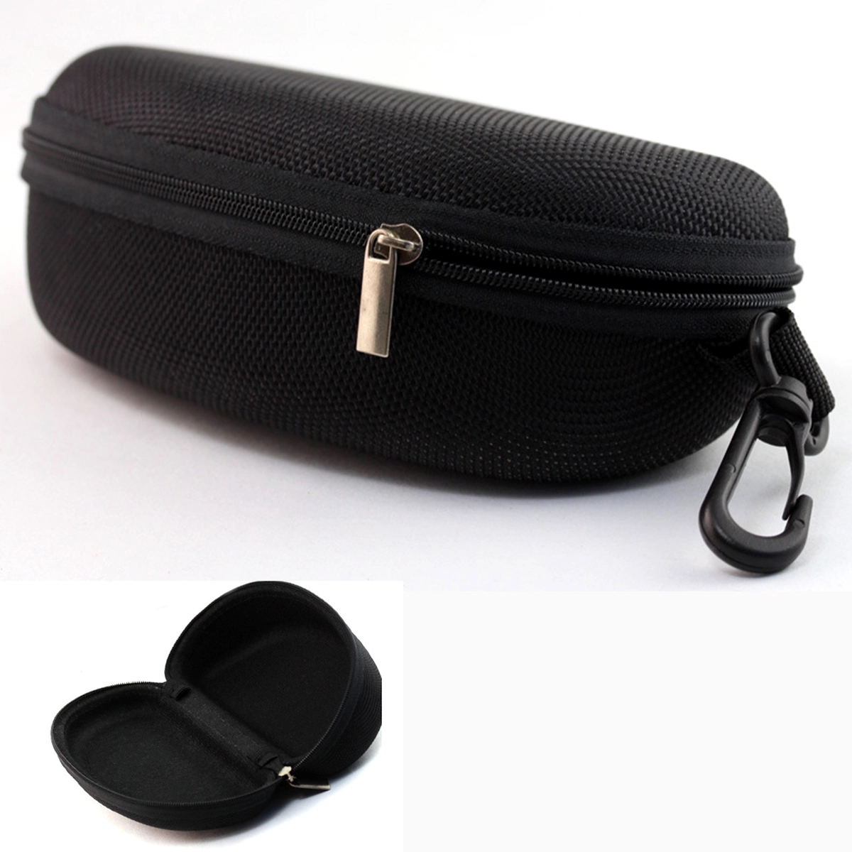 Portable Travel Zipper Eyeglasses Frame glasses Case 3
