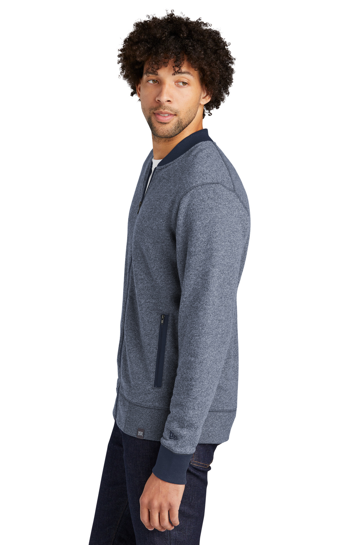 New Era French Terry Baseball Full-Zip. NEA503 15