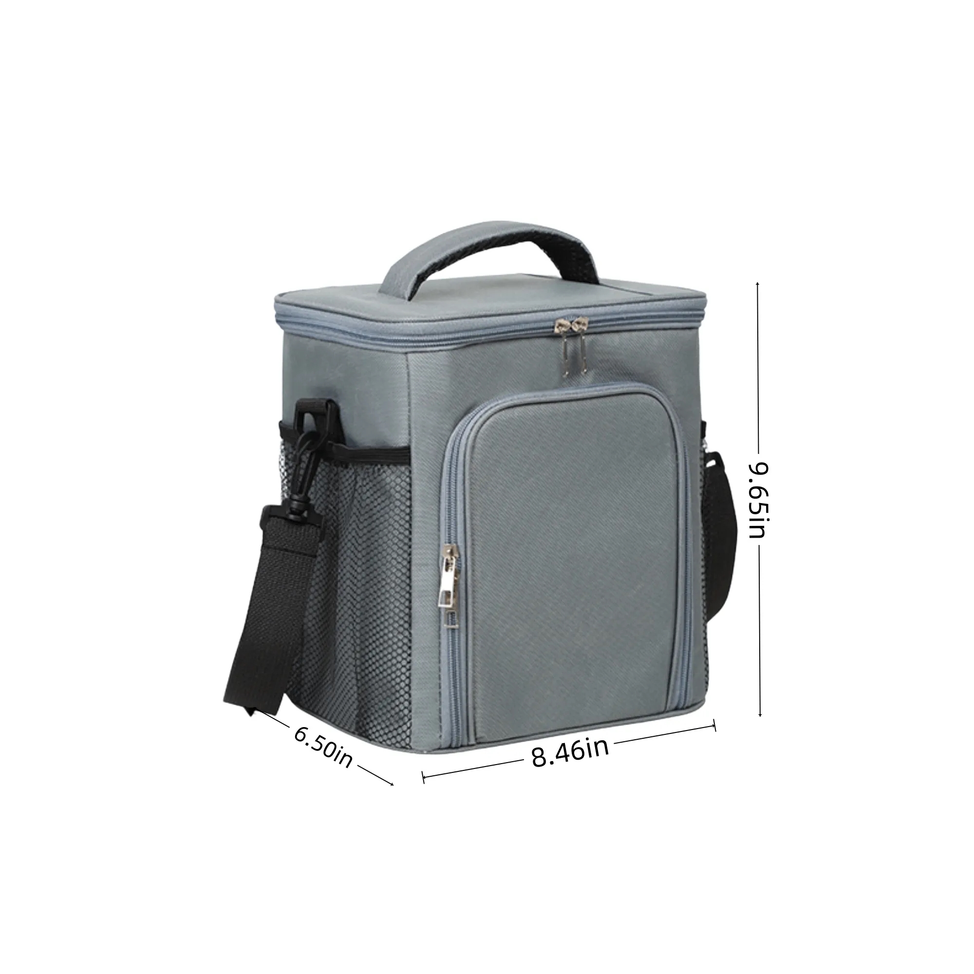 Double ice pack, portable lunch bag, lunch box insulated bag 2