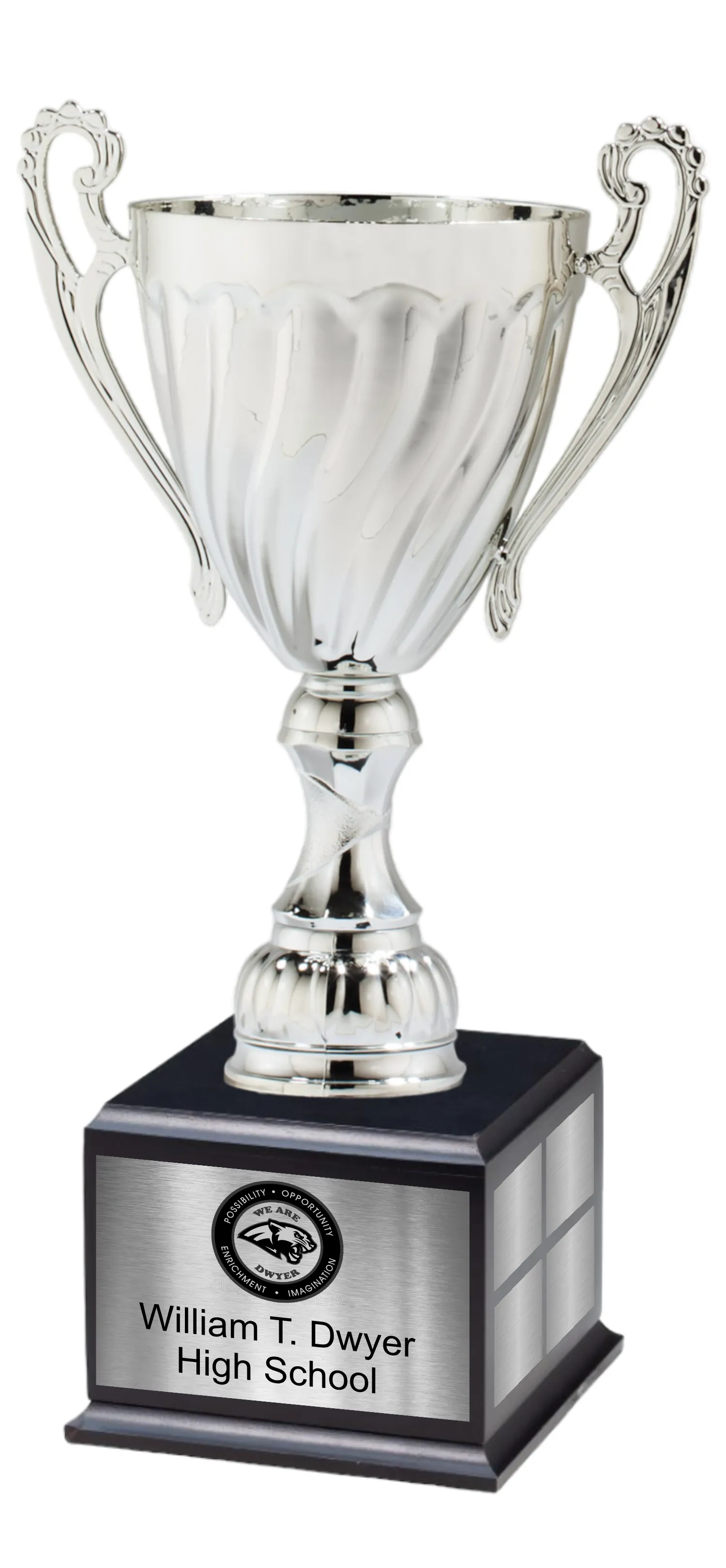 Silver Metal Cup w/ Black Perpetual Base 3