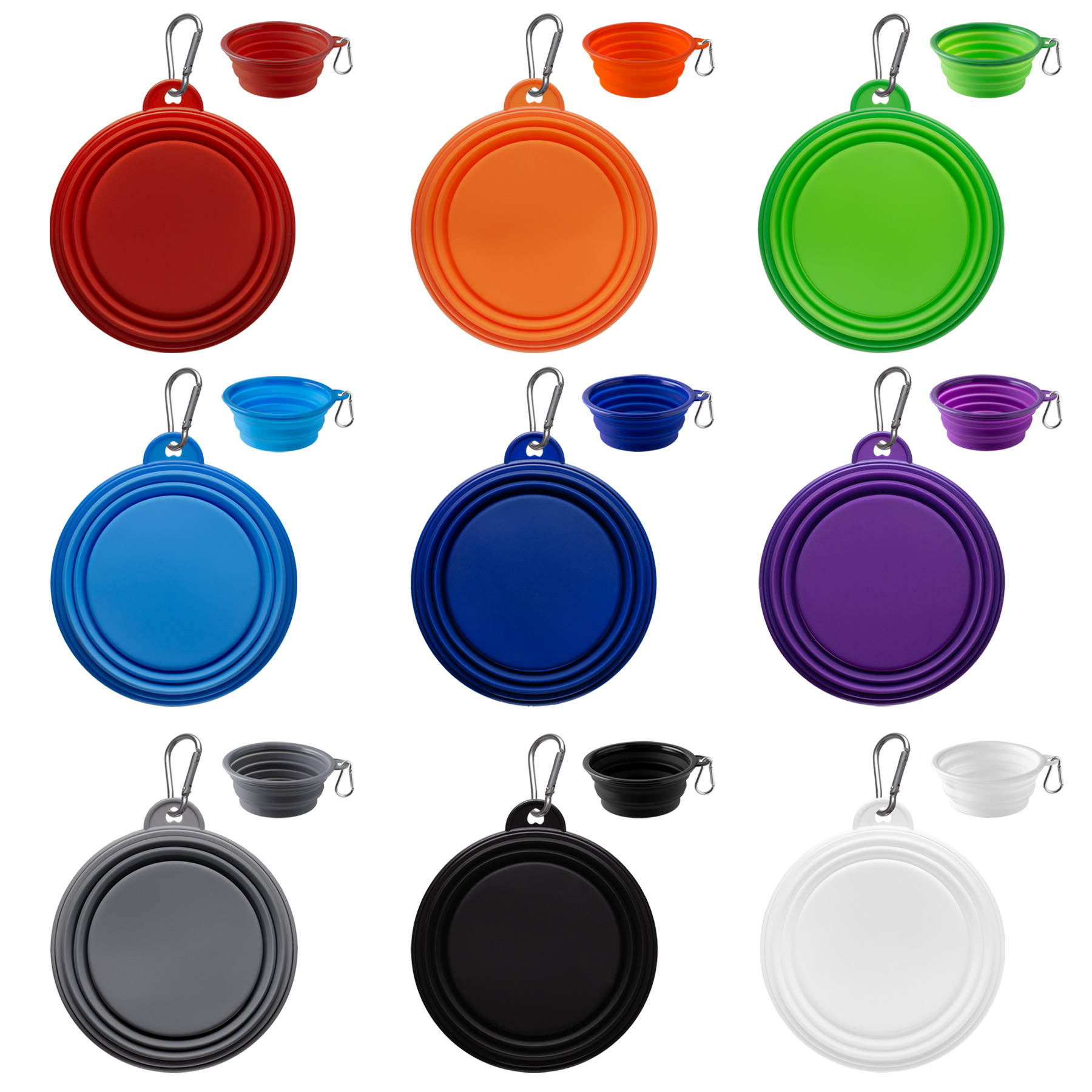 Collapsible Silicone Pet Bowl 6