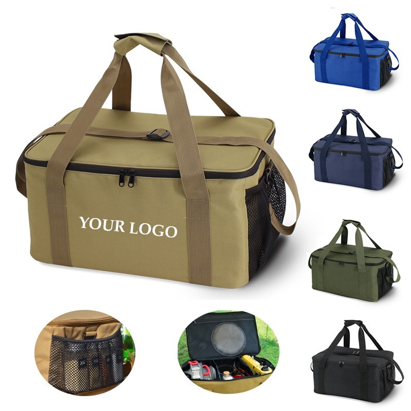 Outdoor Large Capacity Waterproof Oxford Portable Picnic Camping Storage Bag 2
