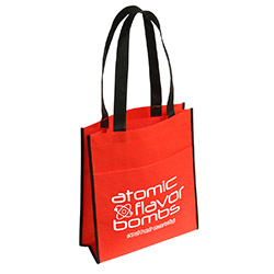 Peak Non-Woven Tote Bag with Pocket 14