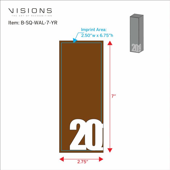 Square Walnut 36