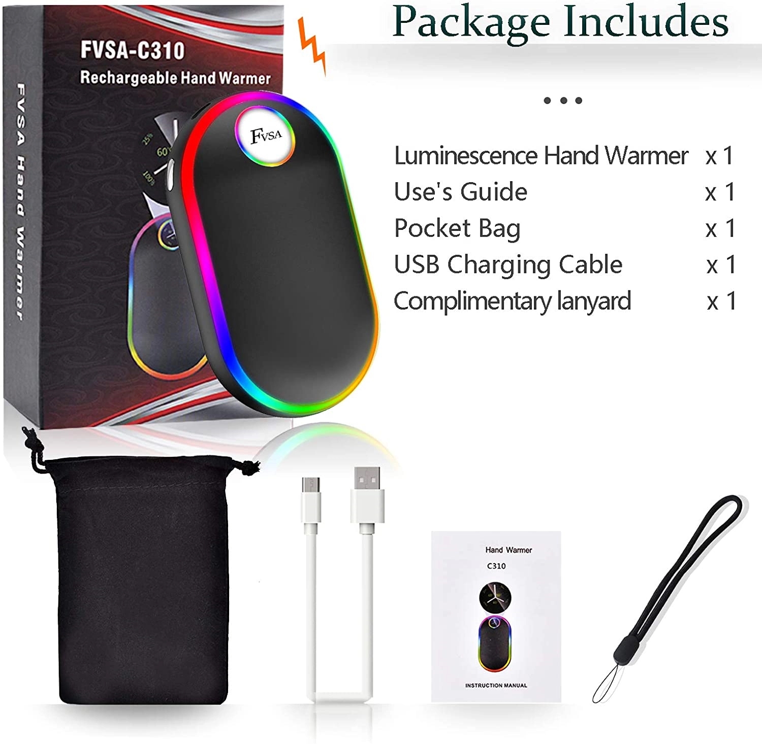 Rechargeable Hand Warmer 5