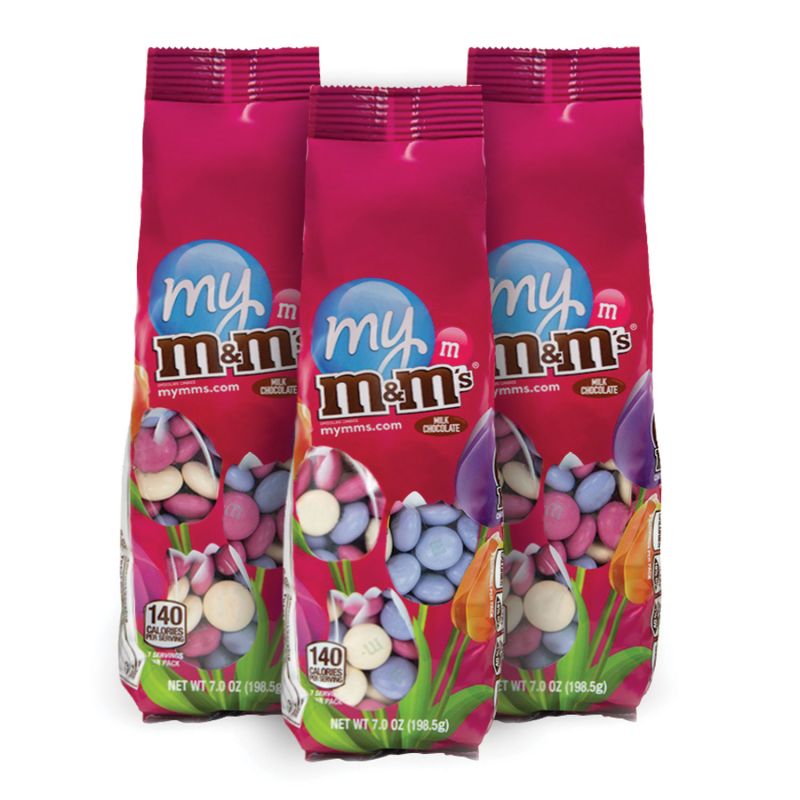 7 oz. Color Choice M&M'S® Bag - Set of Three 1
