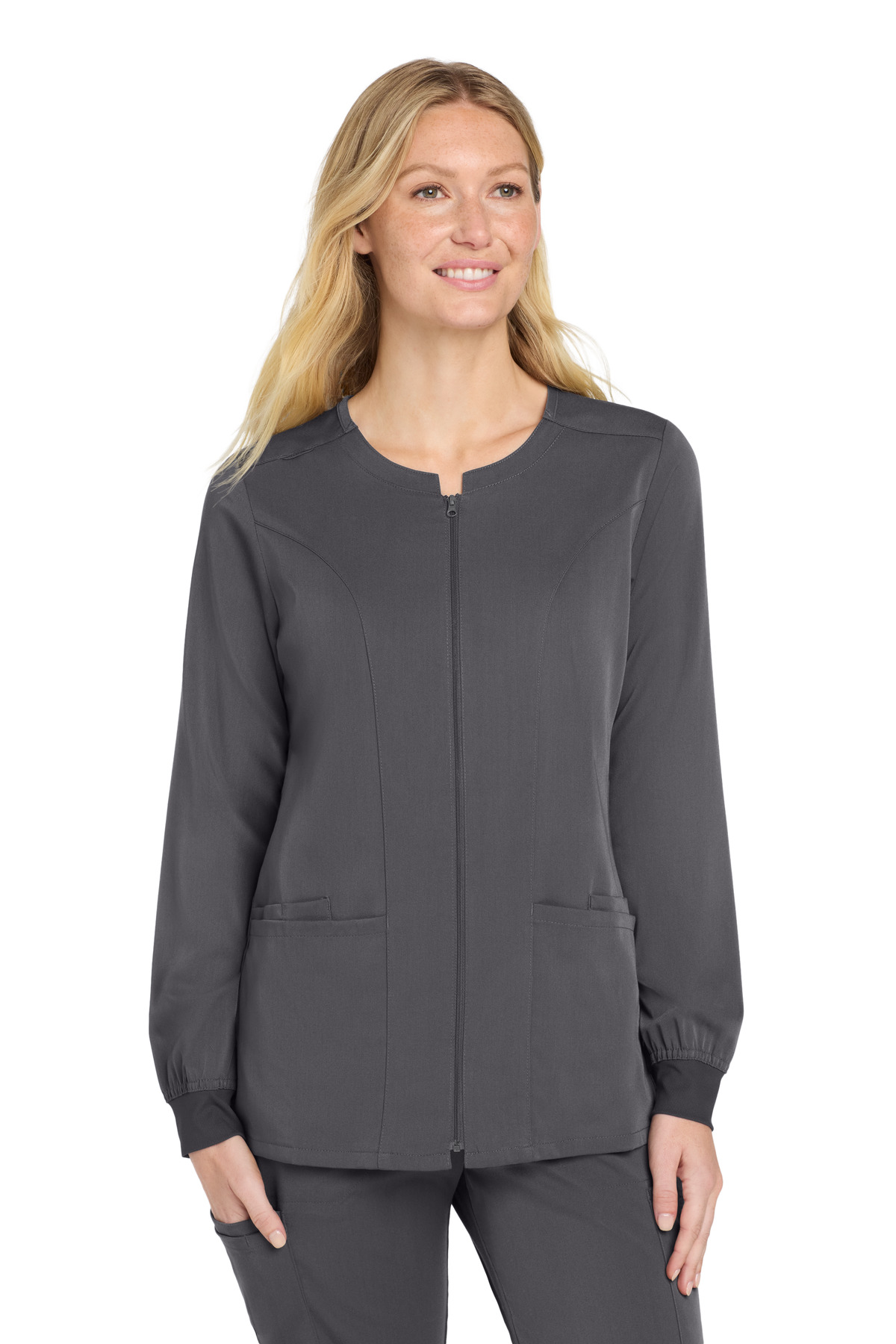 Wink® Women's Premiere Flex Full-Zip Scrub Jacket 31