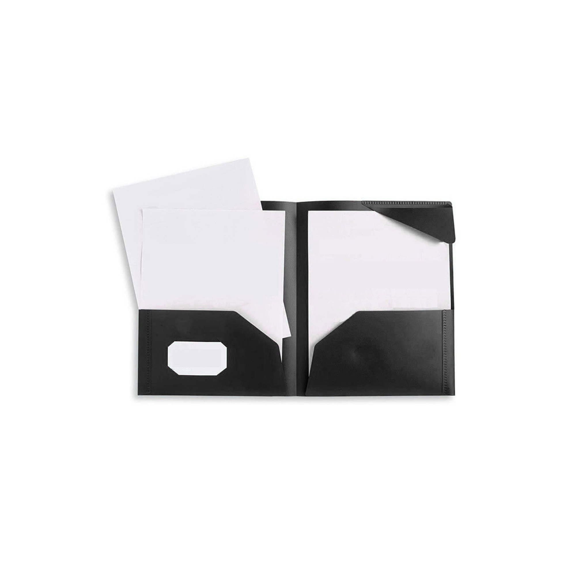 Plastic Two Pocket Folder 1