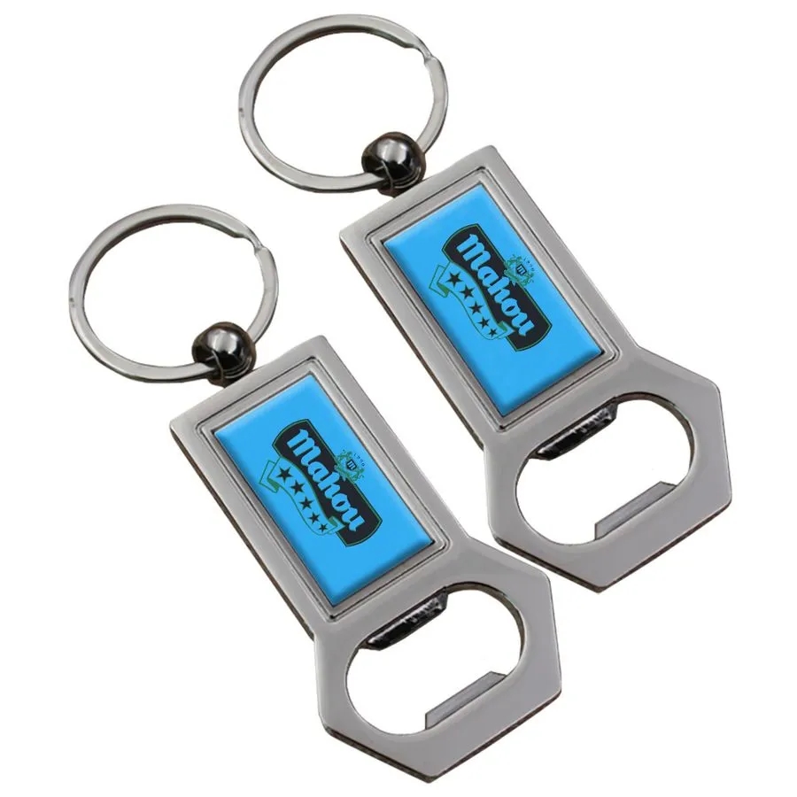 Durable Alloy Bottle Opener Keychain 7