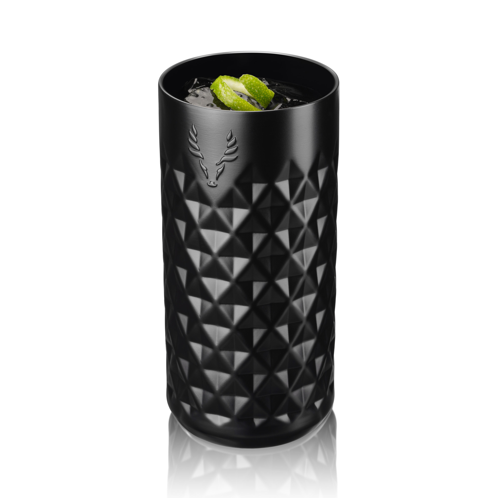 Viski® Paragon Stainless Steel Highball Tumbler 14