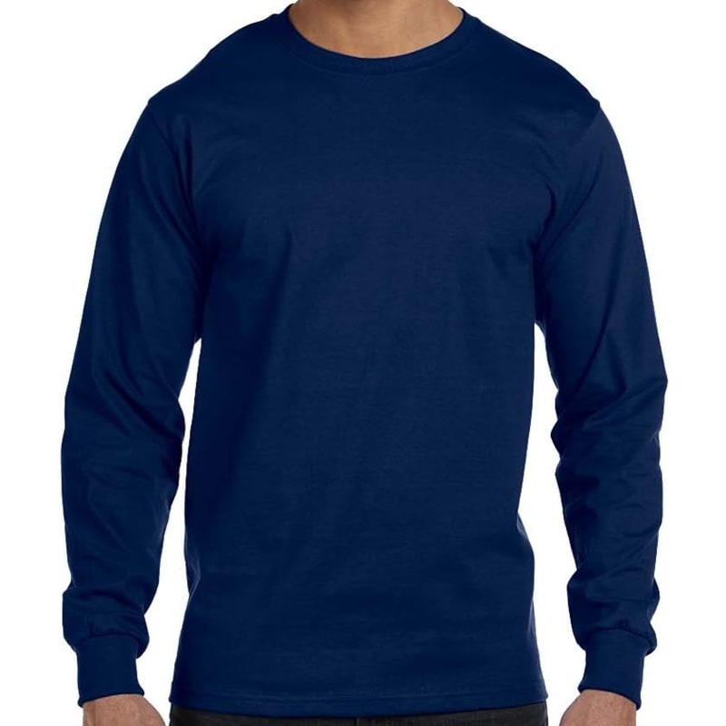 Gildan DryBlend® 5.6 Oz., 50/50 Long-Sleeve T-Shirt 8