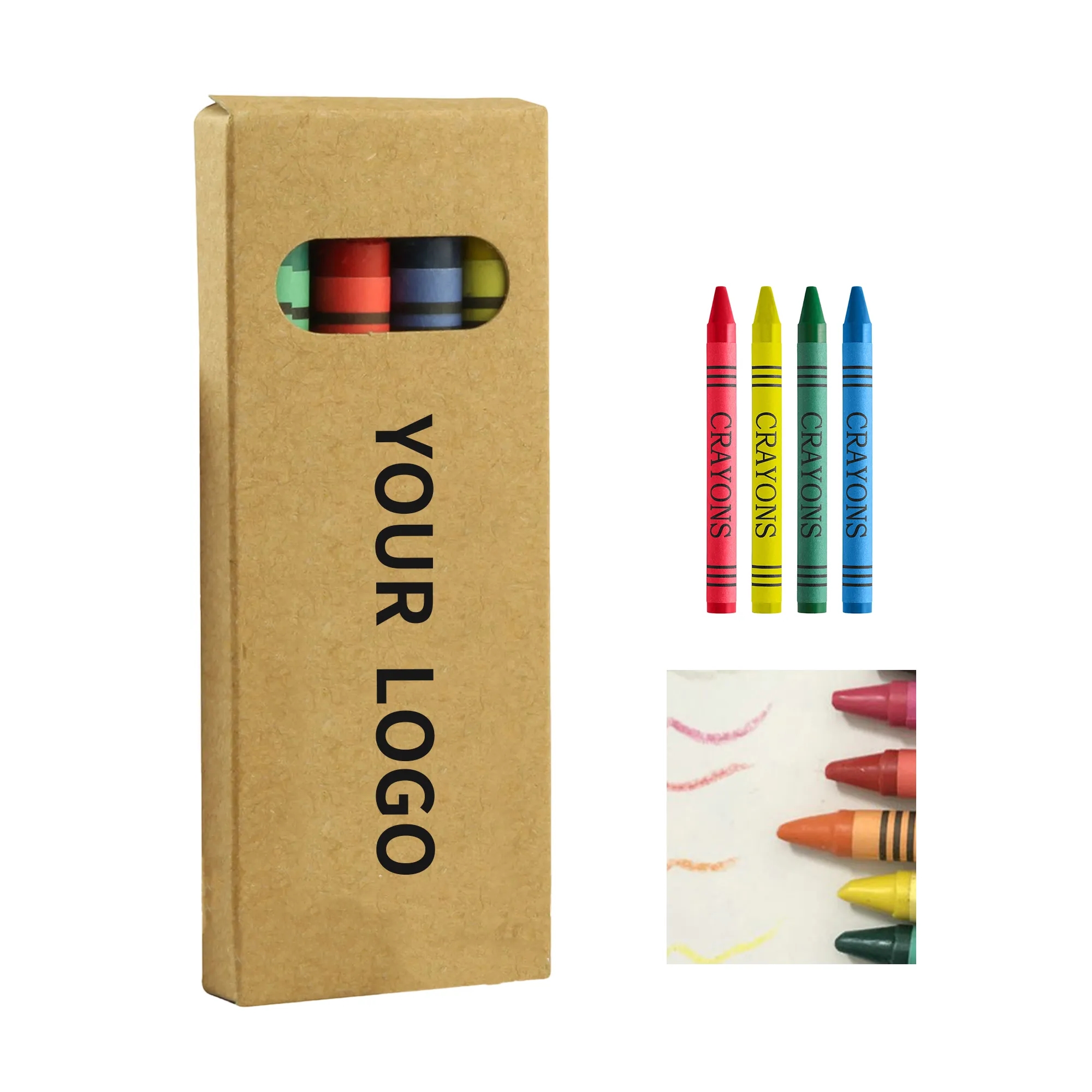Wax Crayon Set 4