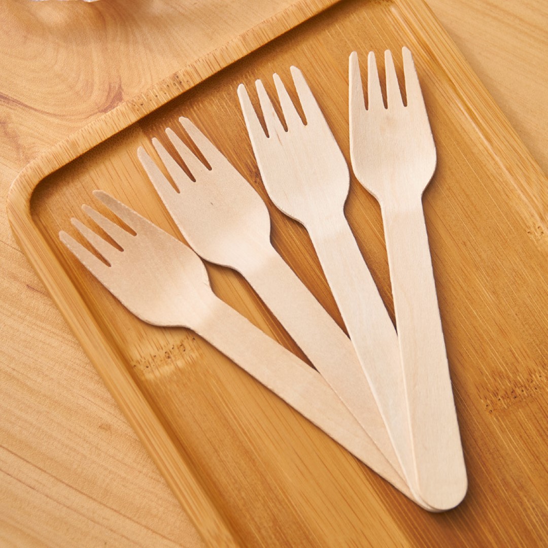 Disposable Tableware Wood 4