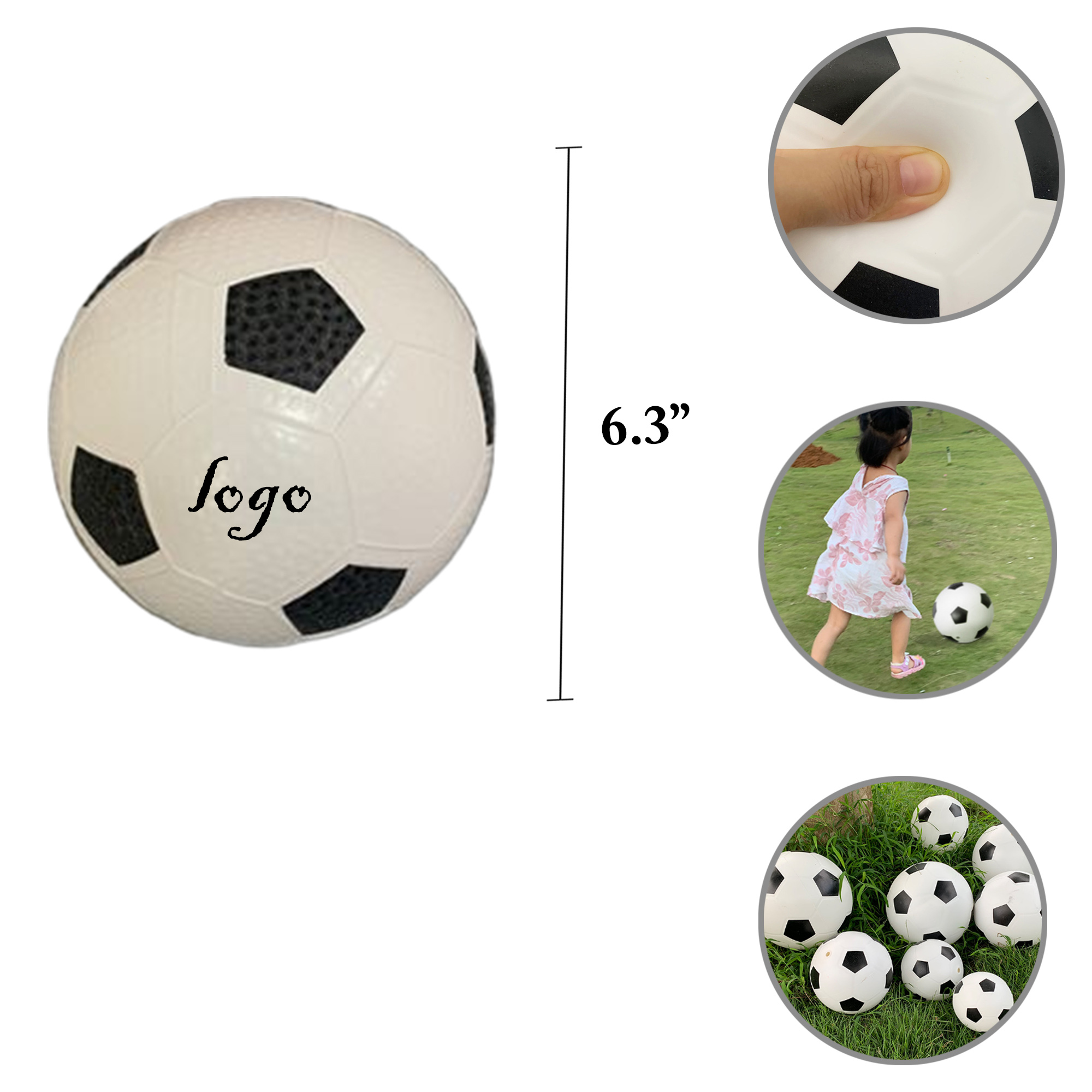 MOQ100 Mini PVC Soccer Ball Inflatable 2