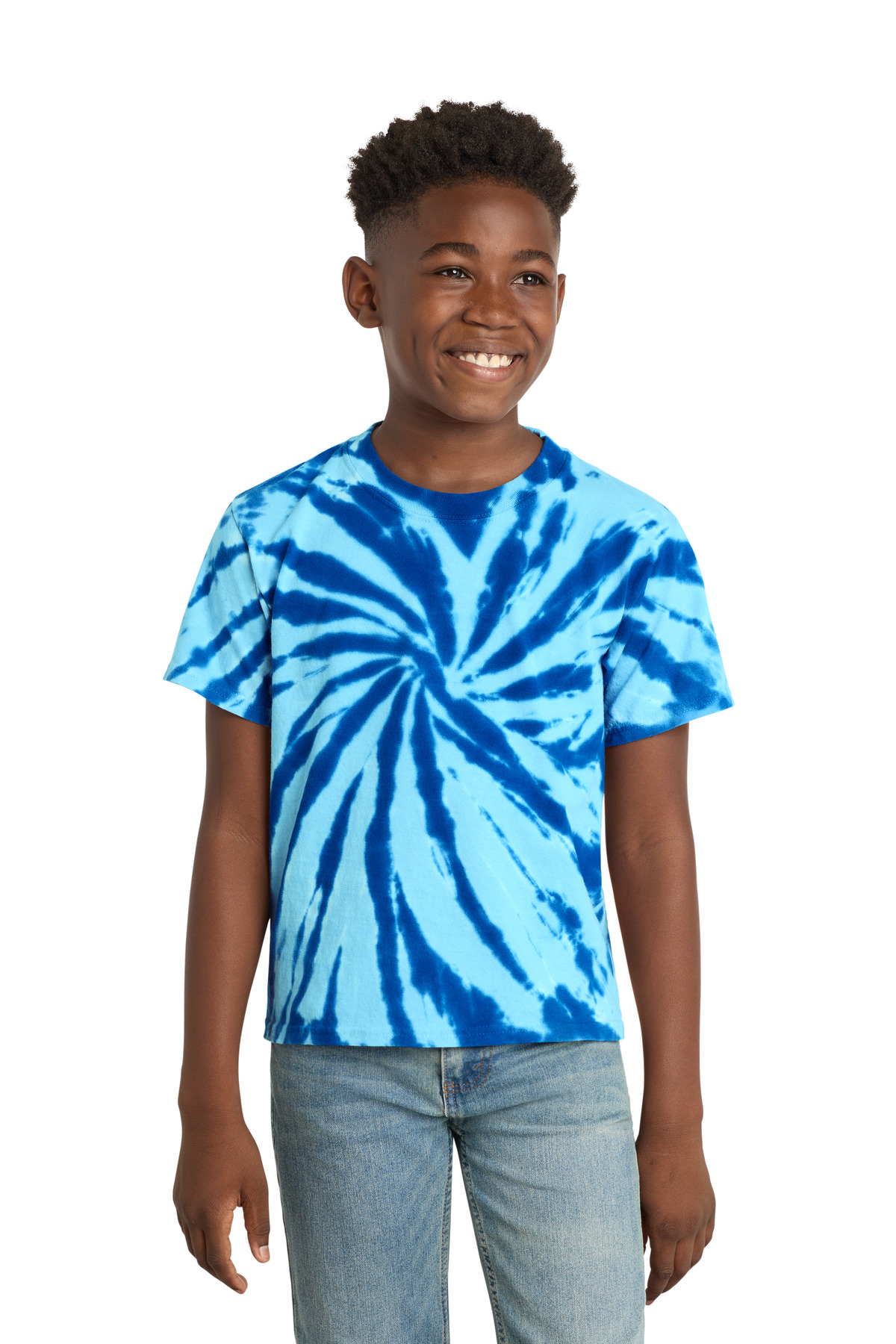 Port & Co Youth Tie-Dye Tee. PC147Y 76