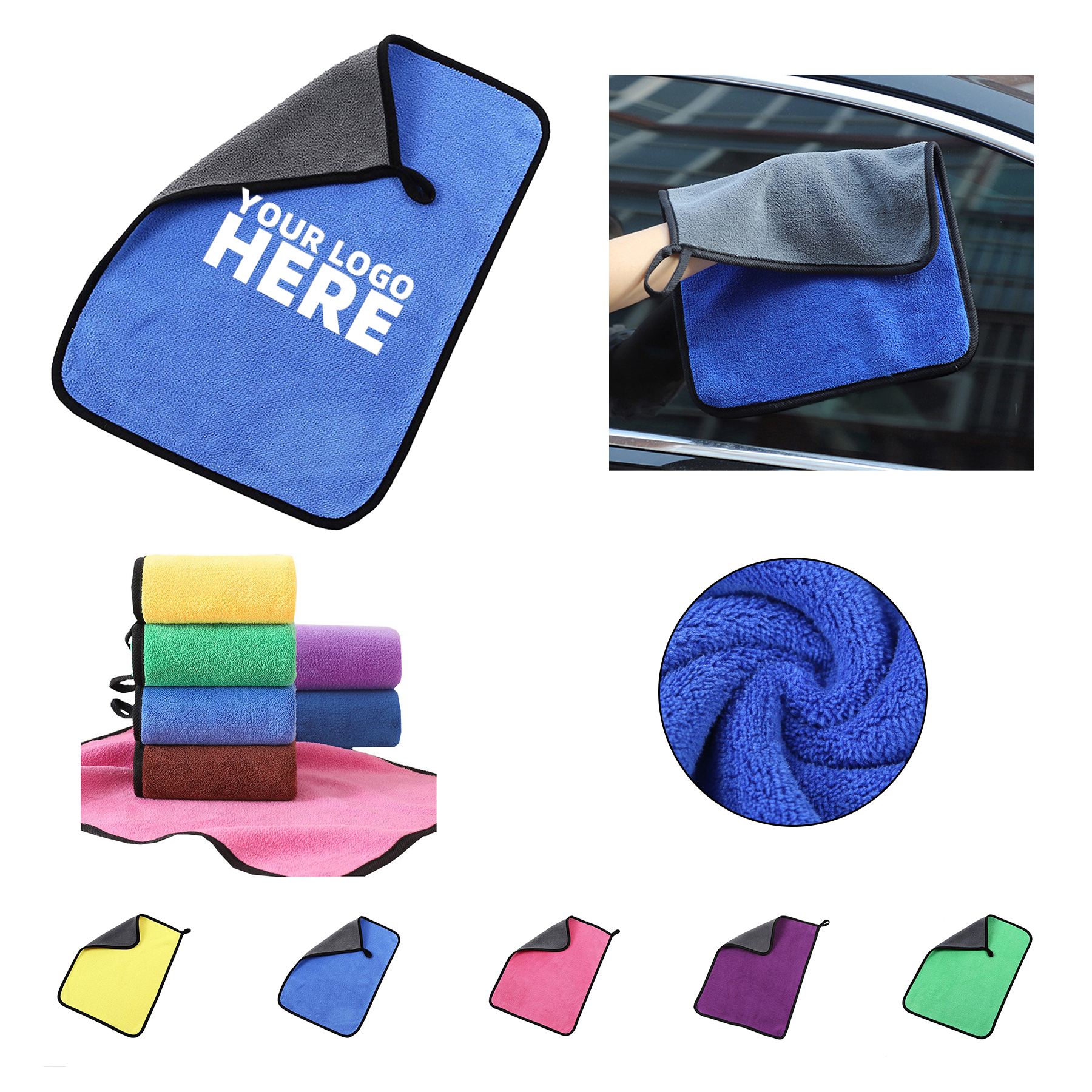 Soft Microfiber Towel For Car 1