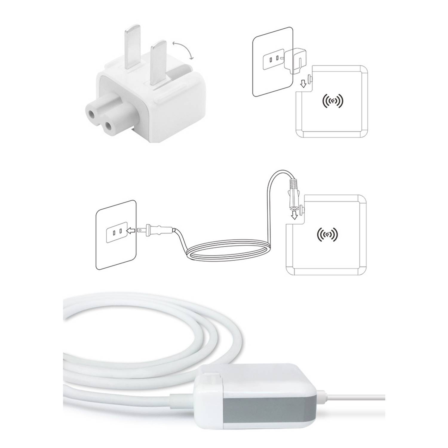 3-in-1 Multi-Function Charger Compact Power Bank 6