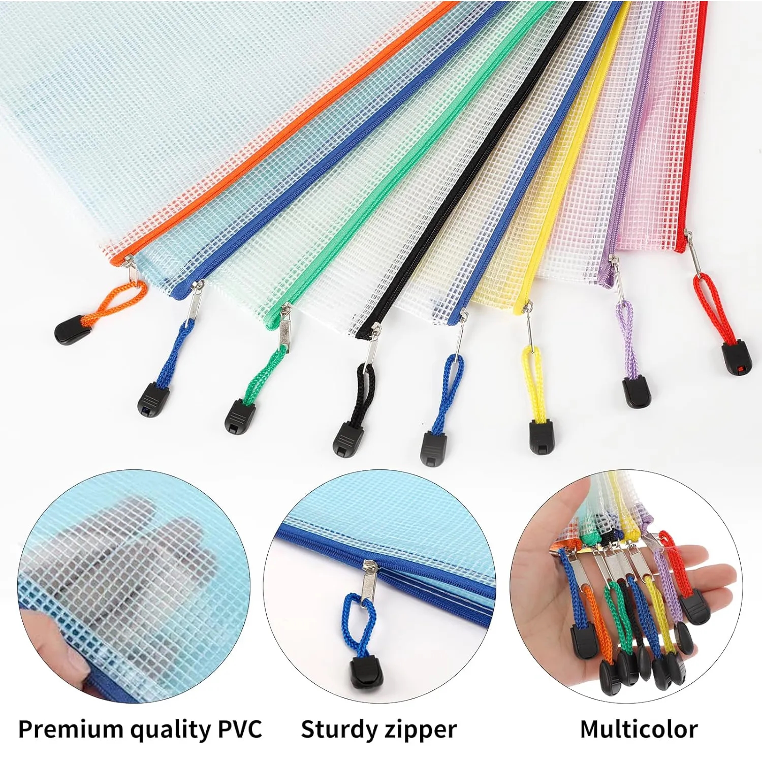 Zippered PVC Pouch Bag 5