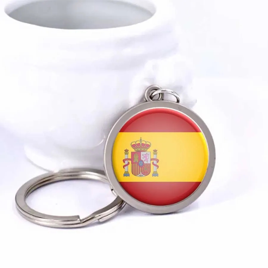 Custom US Flag Keychain 2