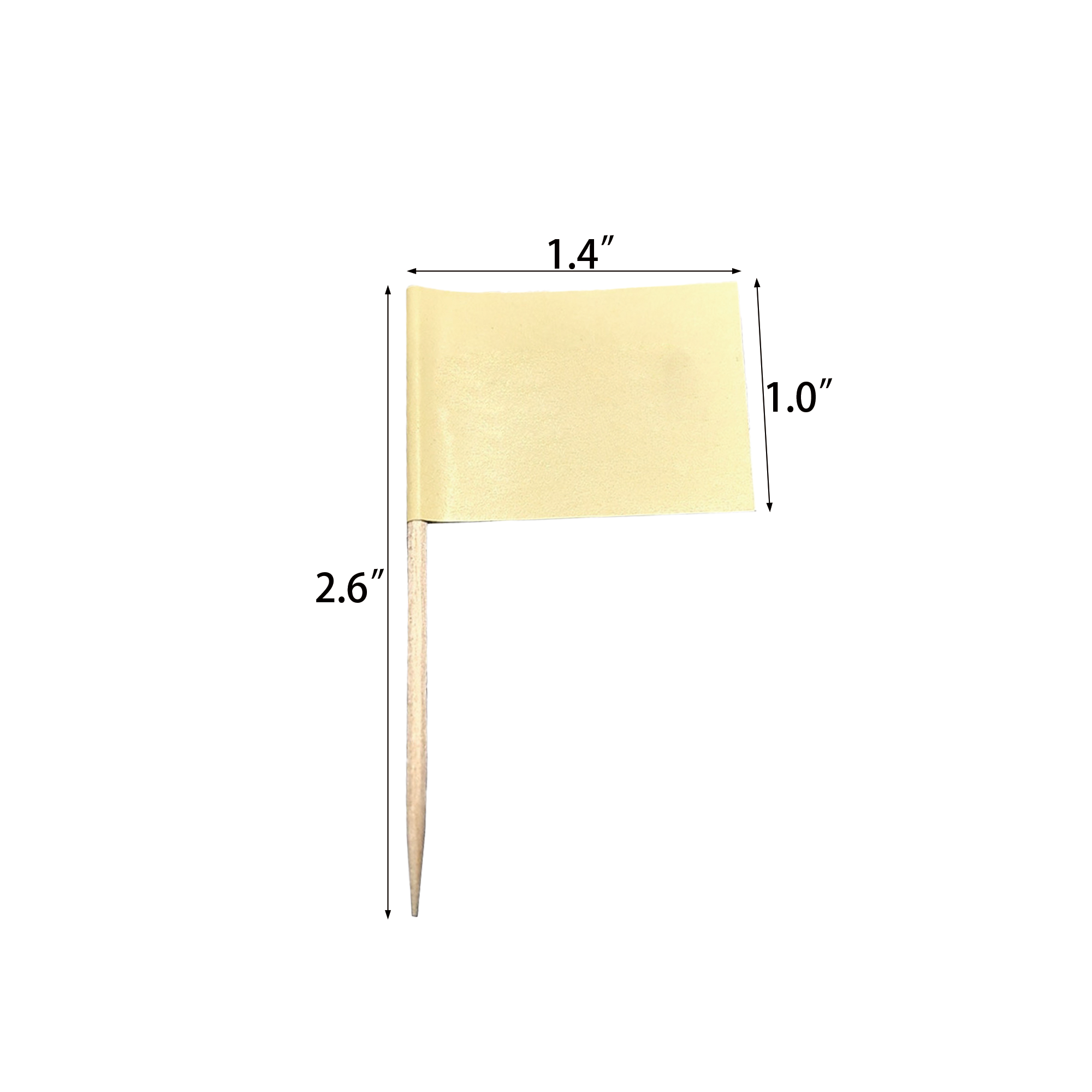 Custom Mini Stick Cupcake Party Toothpick Flags 2