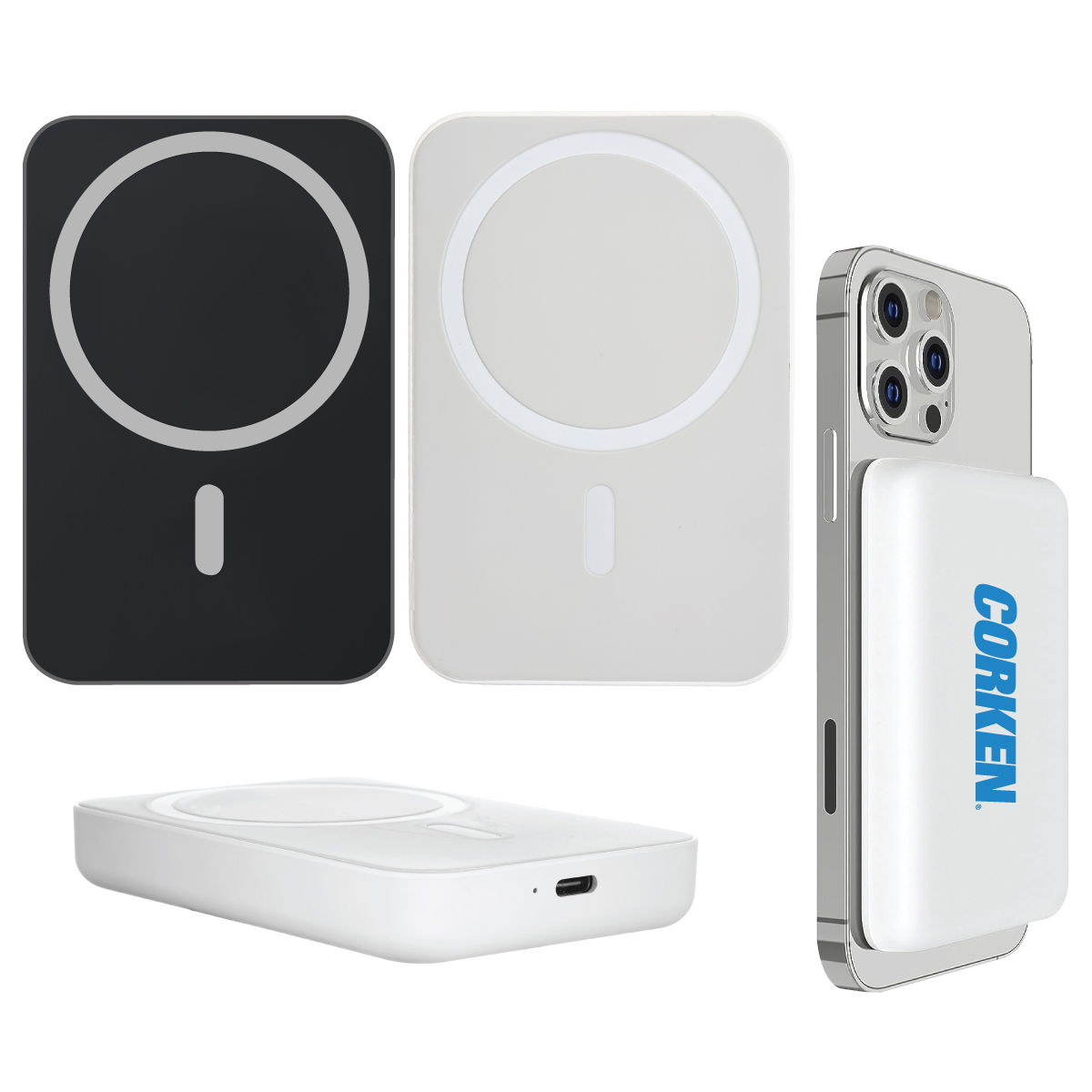 MagSafe Compatible 4000 mAh Magnetic Power Bank 1