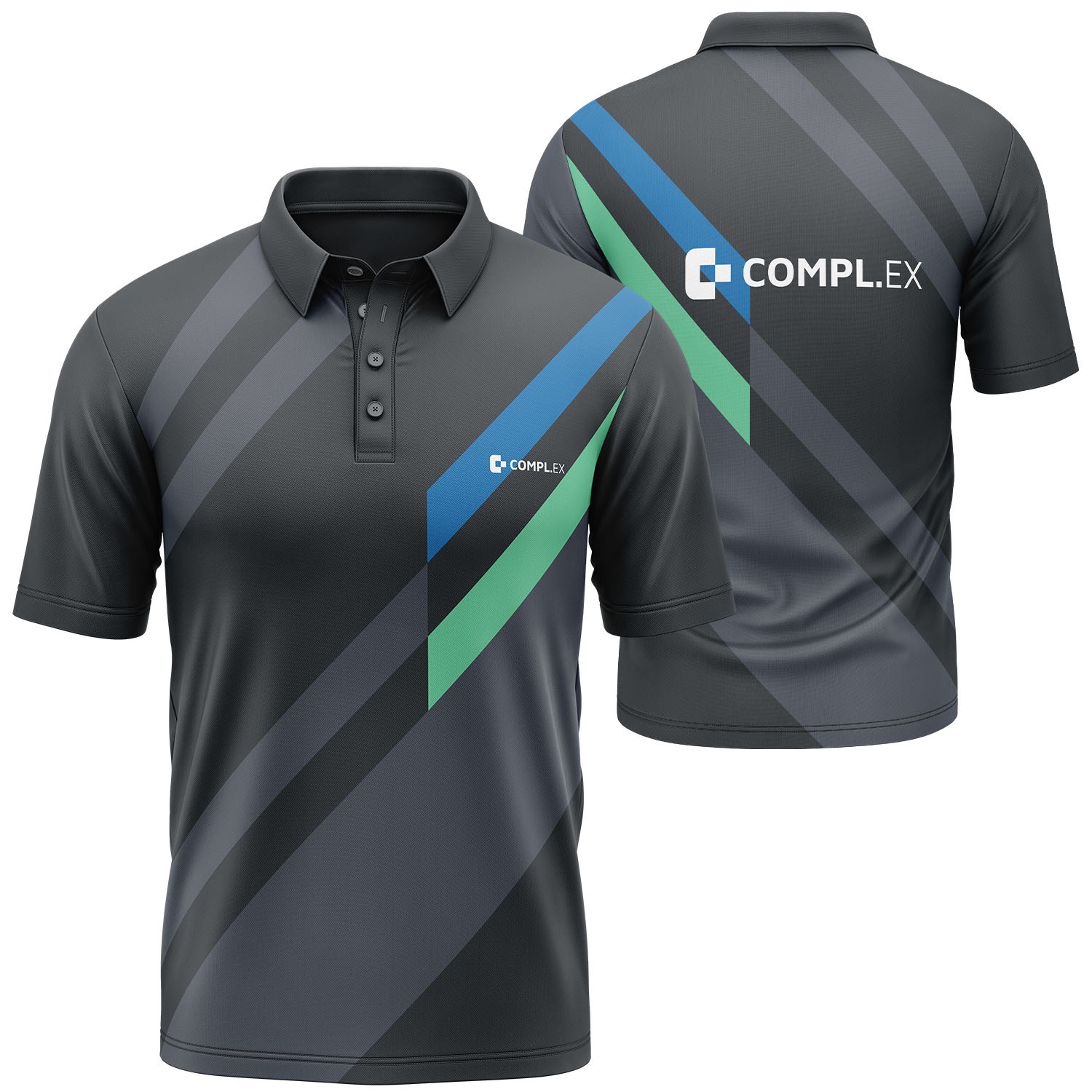 Rock'it 3-Day Unisex 160 GSM lightweight Brushed Milk Silk Sublimation Short Sleeve Polo shirt 6