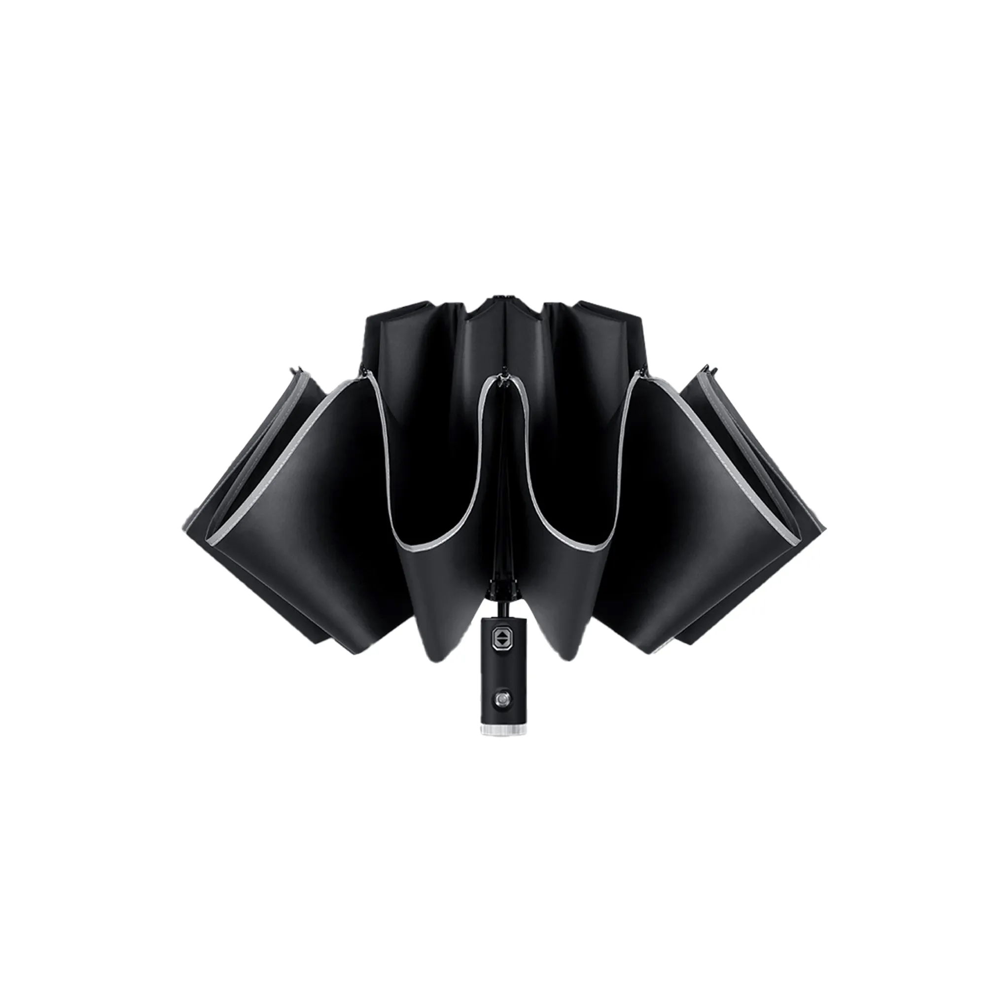 Automatic Compact Umbrella With LED Flashlight MOQ10pcs 3
