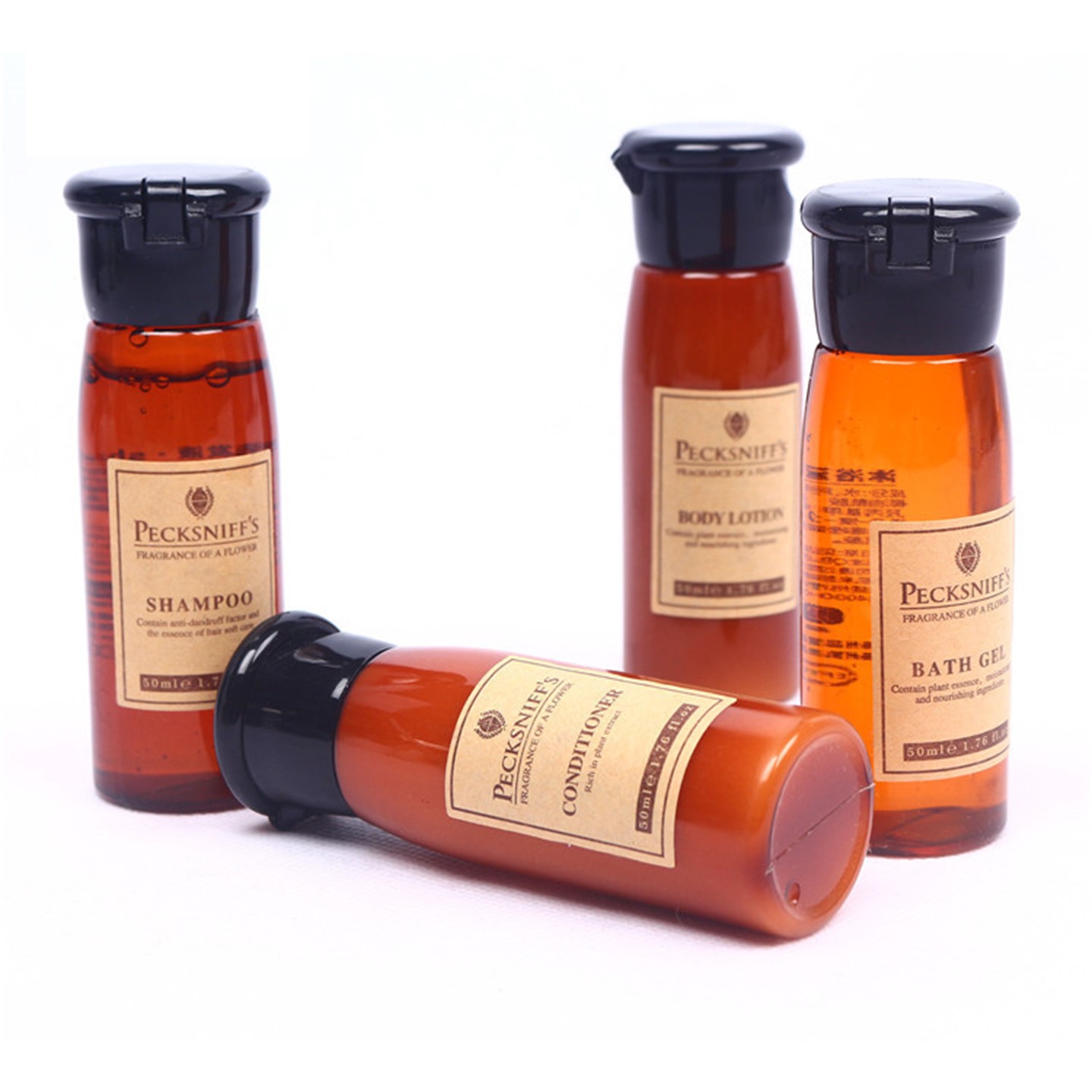 1oz Travel Size Shampoo/Body Wash/Lotion 2