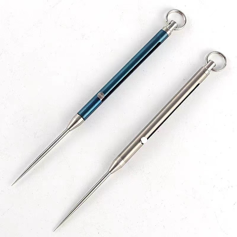Titanium Alloy Retractable Toothpick 3