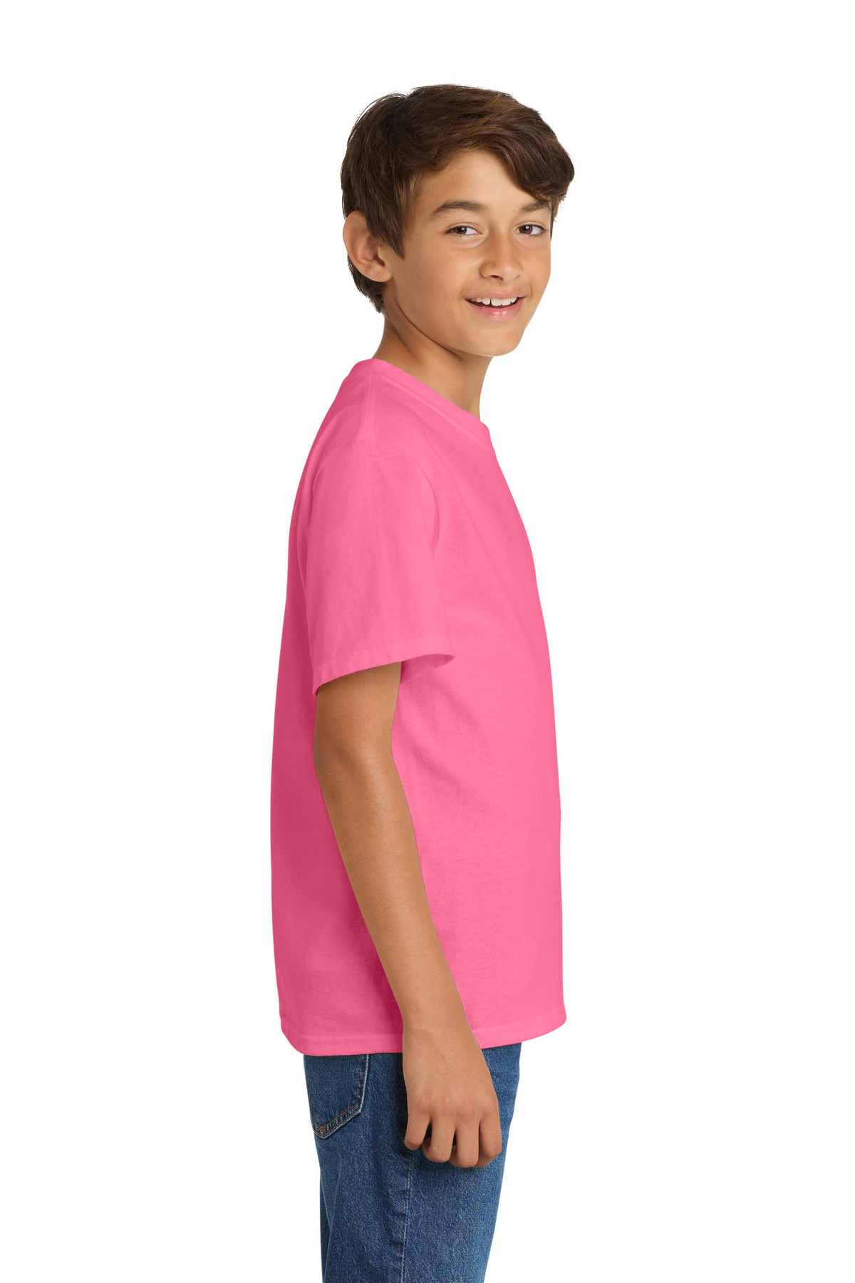 Port & Co Youth Core Cotton Tee. PC54Y 245