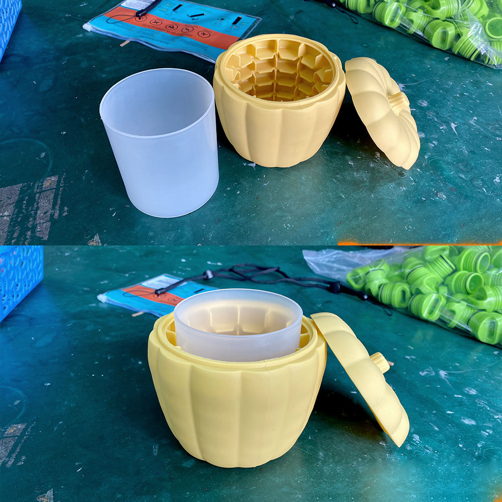 Ice Cube Maker Improved-Pumpkins Ice Bucket 4
