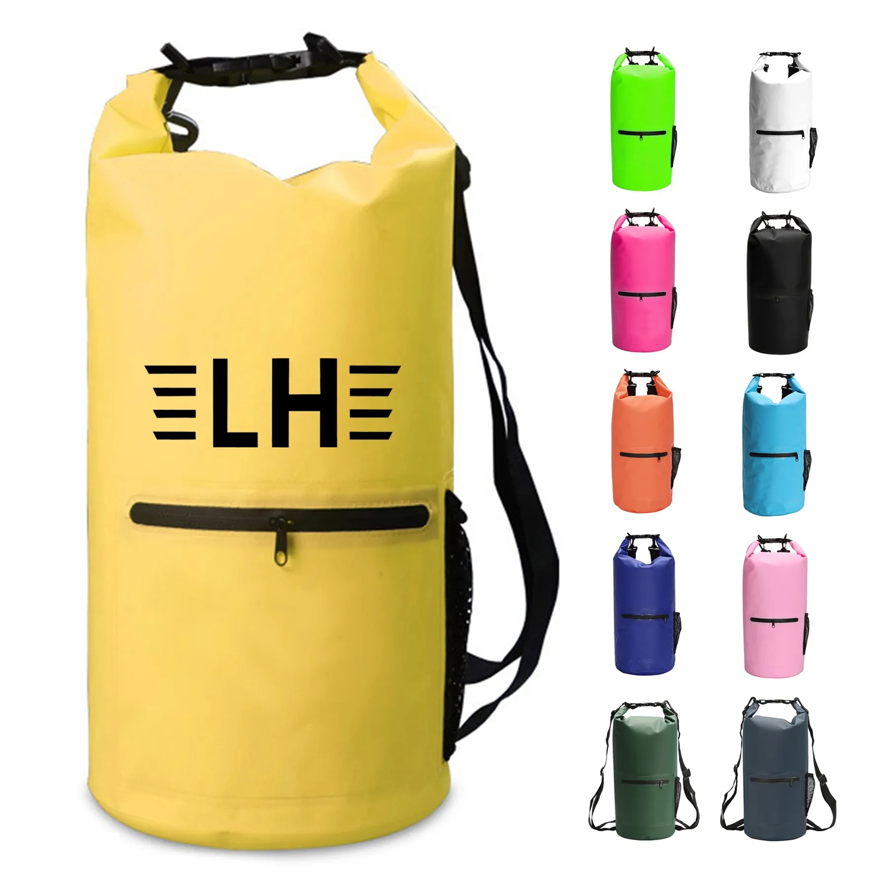 10 Liters Waterproof Dry Bag with Shoulder Strap 6