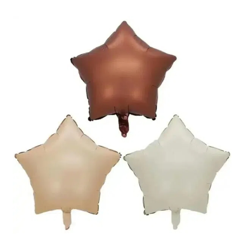Star Shape Metallic Balloons 2