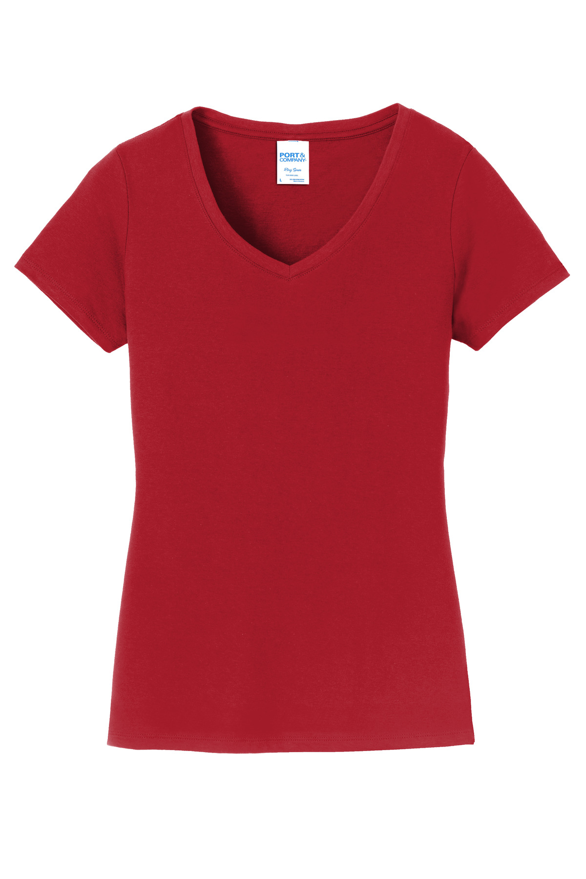 Port & Co Women's Fan Favorite V-Neck Tee. LPC450V 59