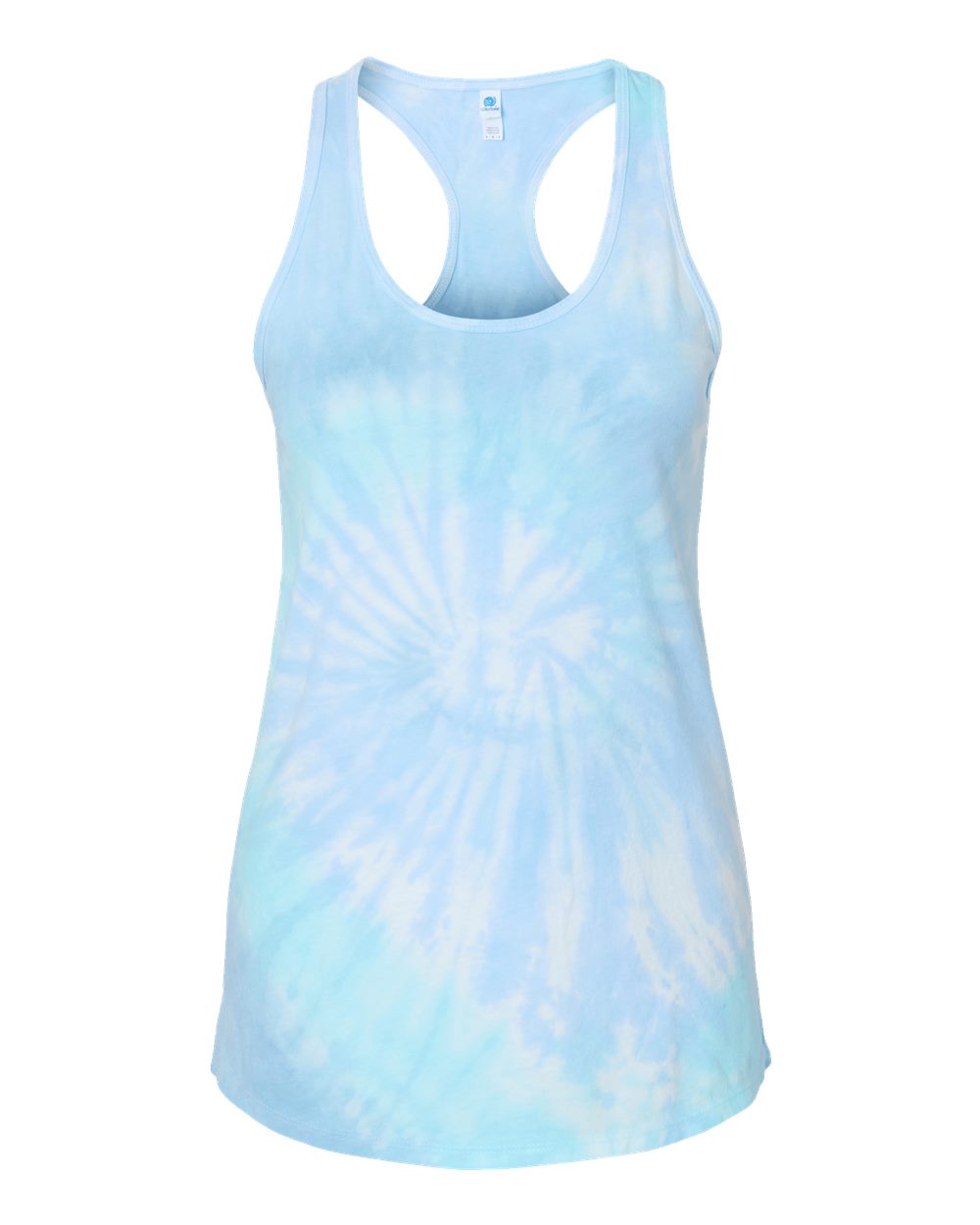 Women's Tie-Dyed Racerback Tank Top - 3400 25