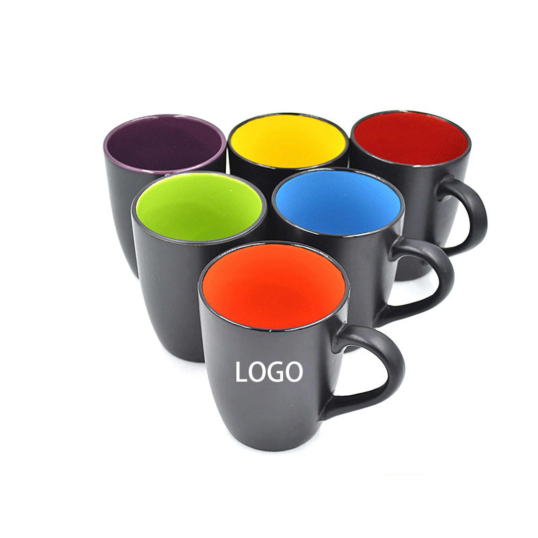 16 oz. Bistro Ceramic Coffee Cups 7