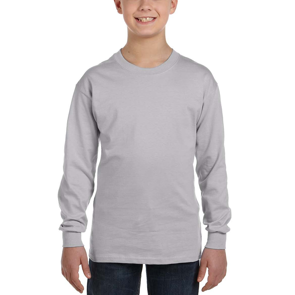 Gildan Heavy Cotton Youth Long Sleeve T-Shirt 22