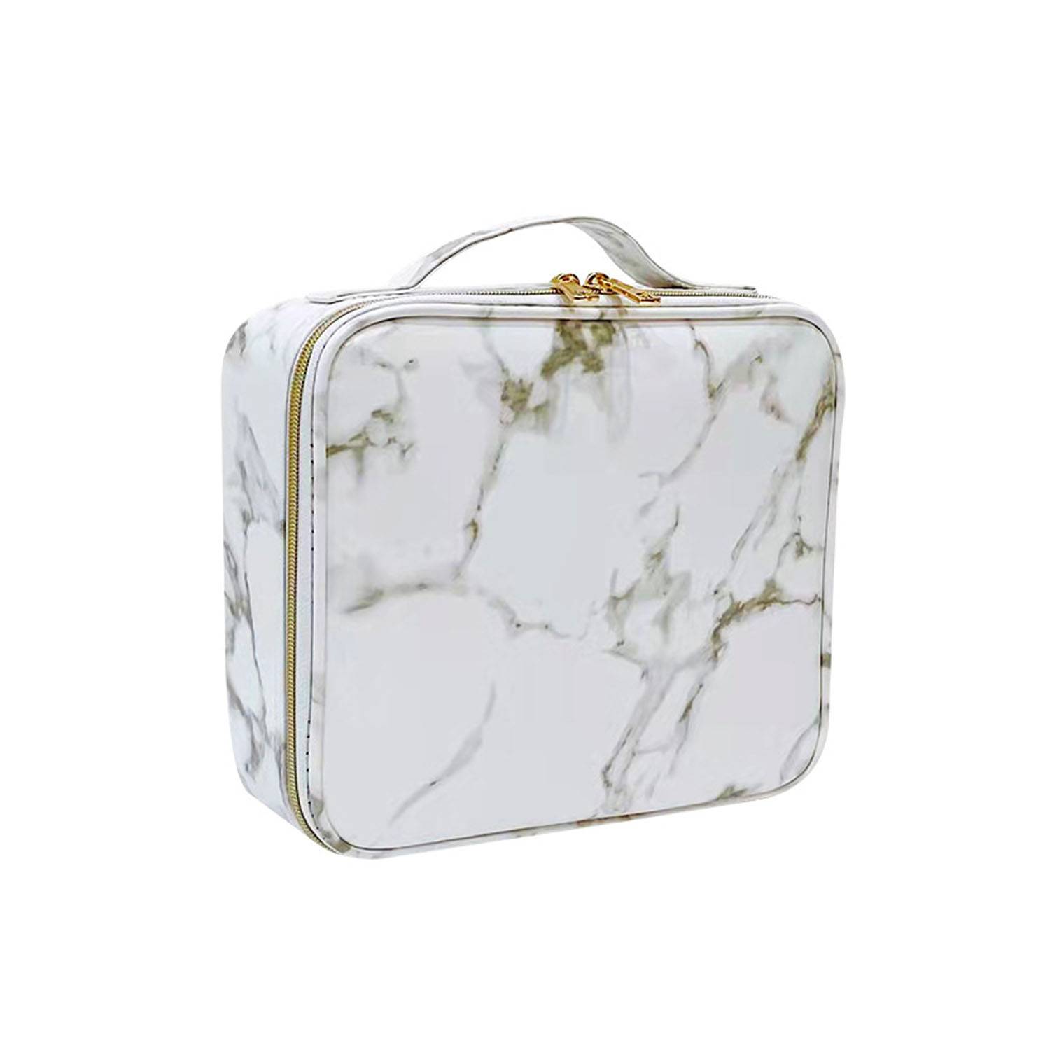 Large Capacity Multi-Compartment Oxford Makeup Bag 7